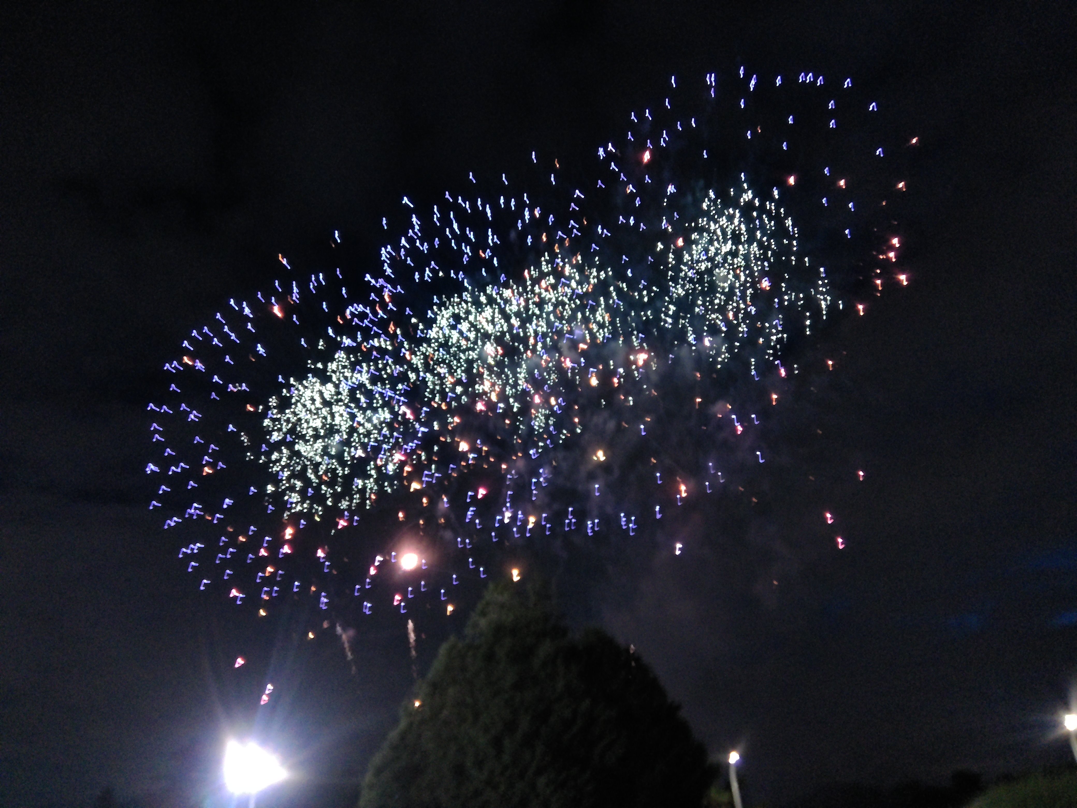 firework exploding